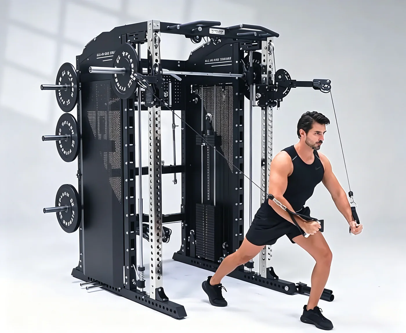 F90 multi-functional Smith machine view 6