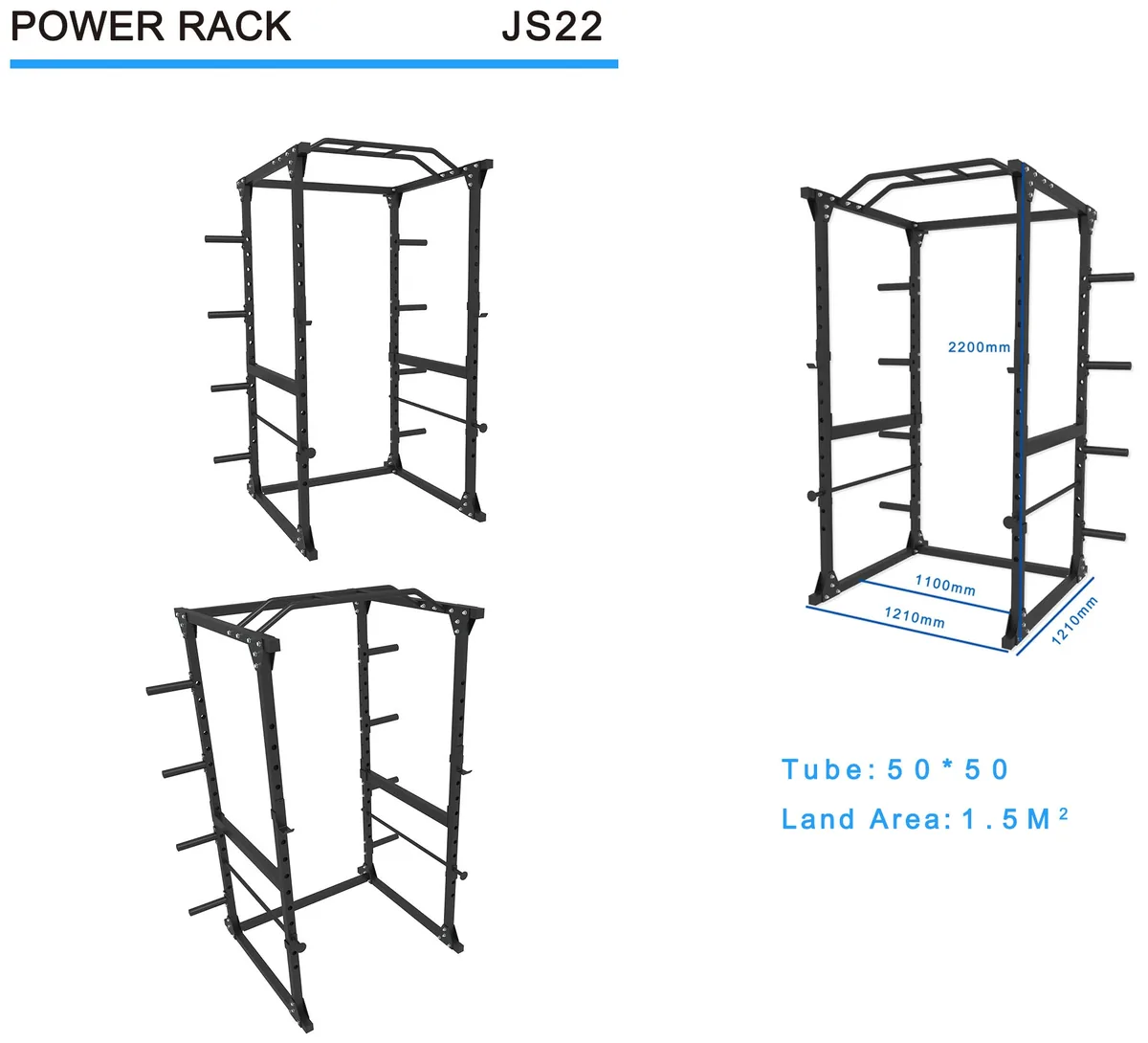 JS22 Power Rack — Power Racks