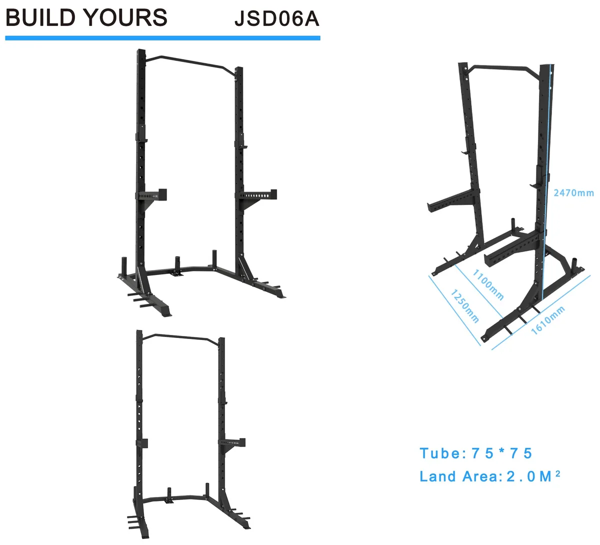 JSD06A Power Rack — Power Racks