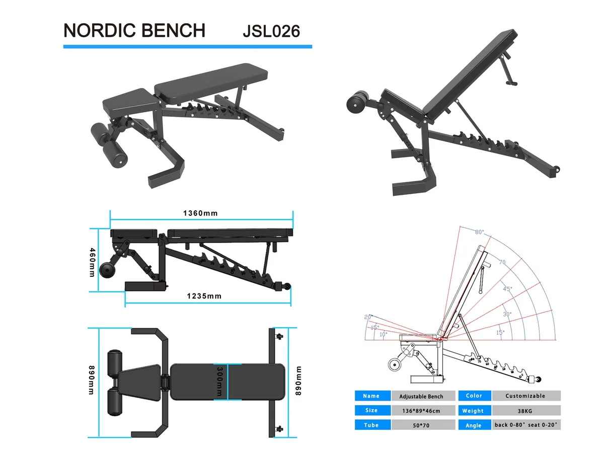 JSL026 Nordic Bench — Nordic Benches
