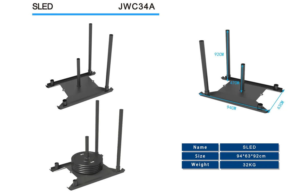 JWC34A Sled — Sleds