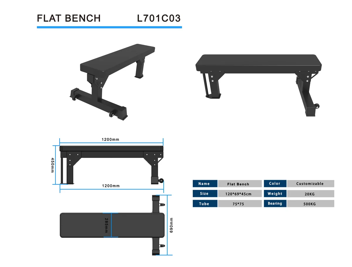 L701C03 Flat Bench — Flat Benches