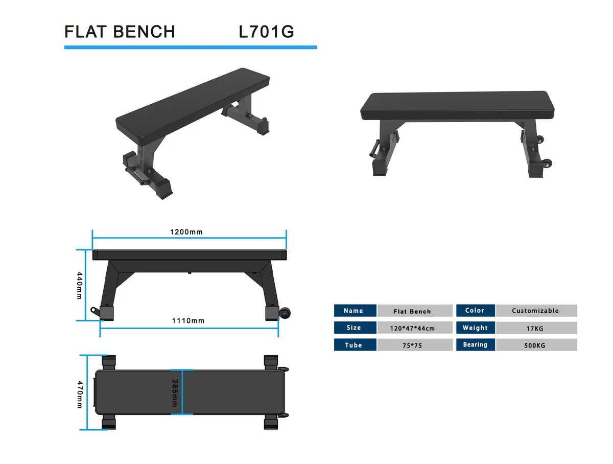 L701G Flat Bench — Flat Benches