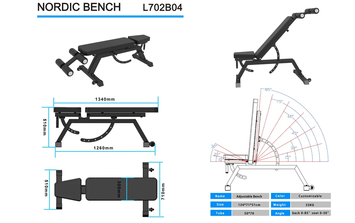 L702B04 Nordic Bench — Nordic Benches