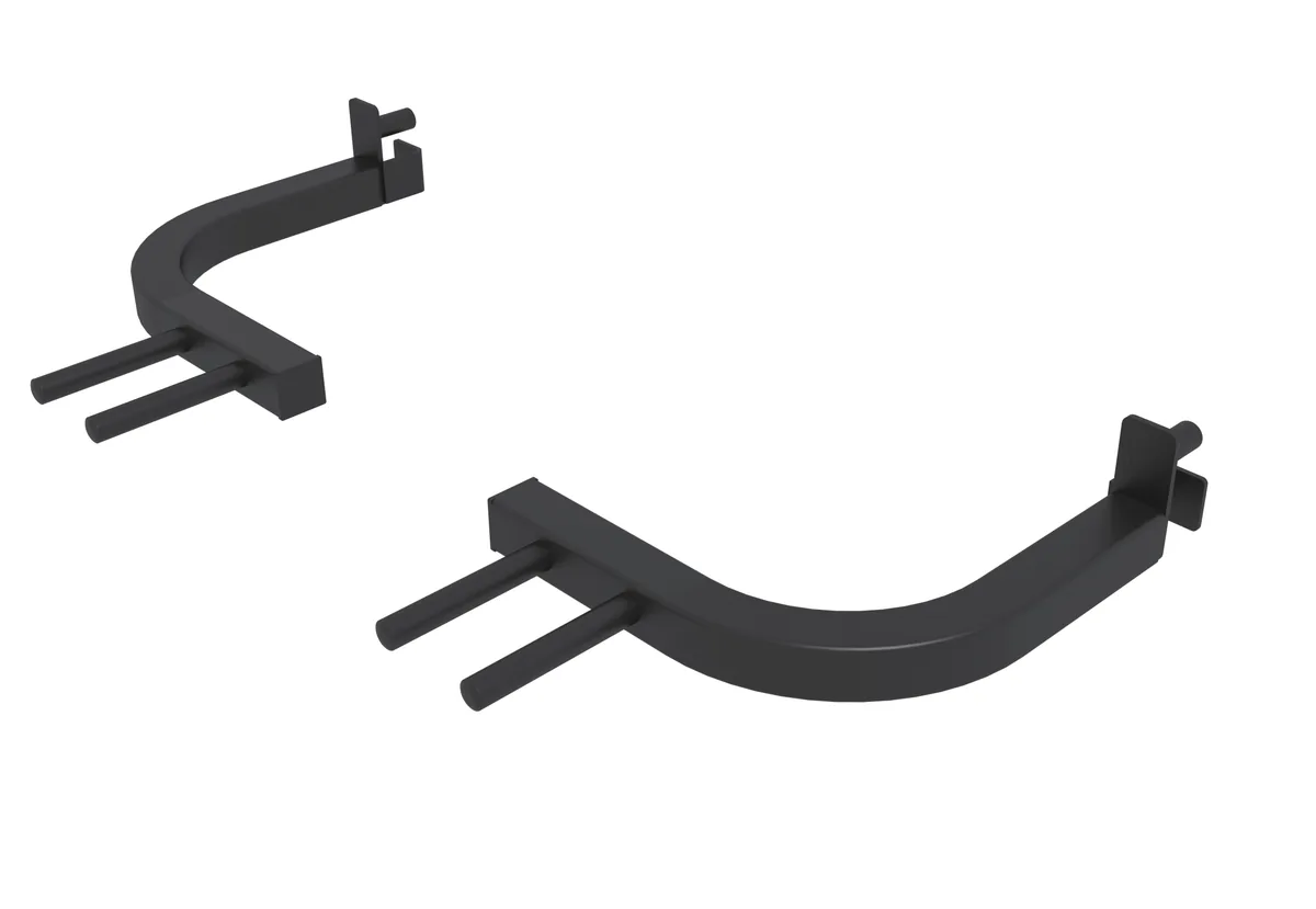 PAT-18 Curved Dual Pin Connector — Rack & Machine Accessories