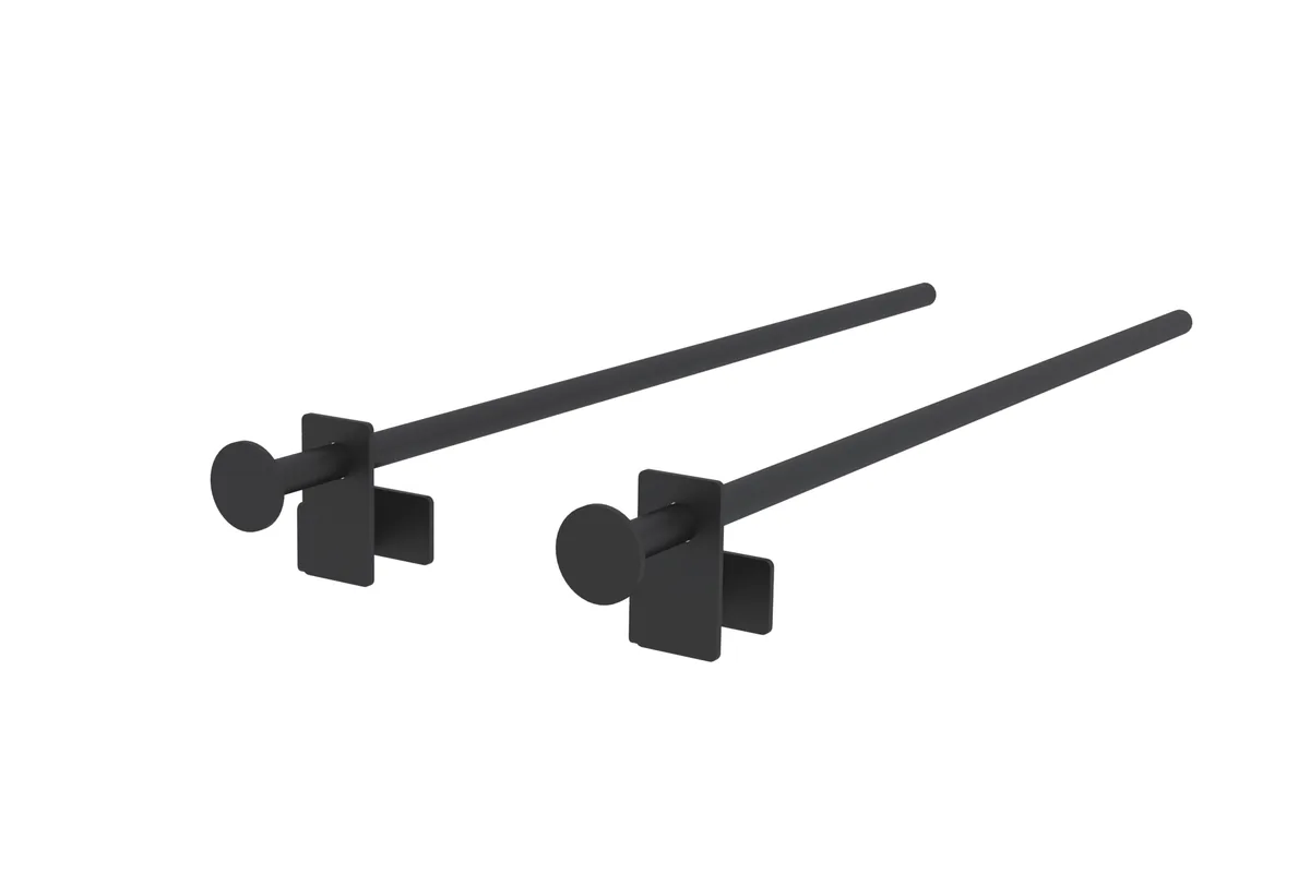 PAT-19 Wall Long Bar Holder — Rack & Machine Accessories