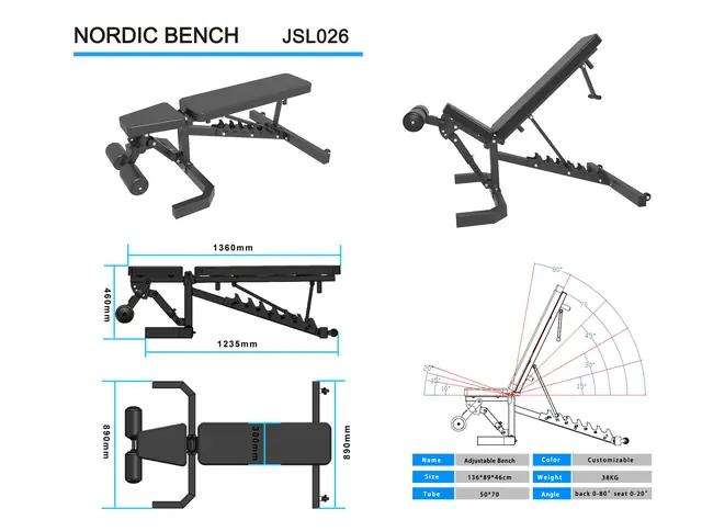 JSL026 Nordic Bench — Nordic Benches