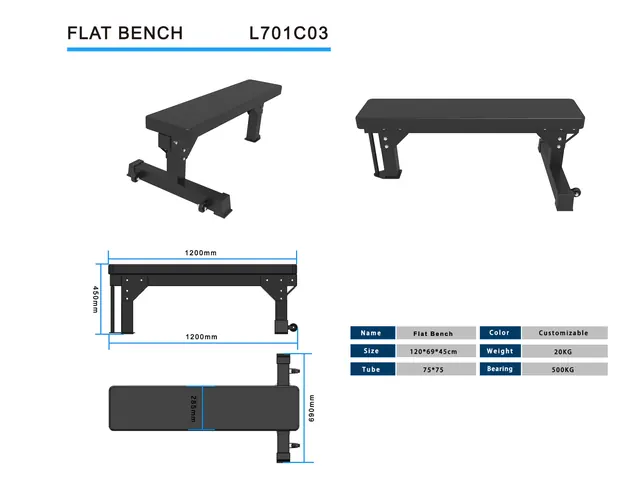 L701C03 Flat Bench — Flat Benches