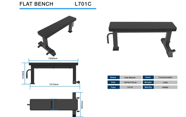 L701C Flat Bench — Flat Benches