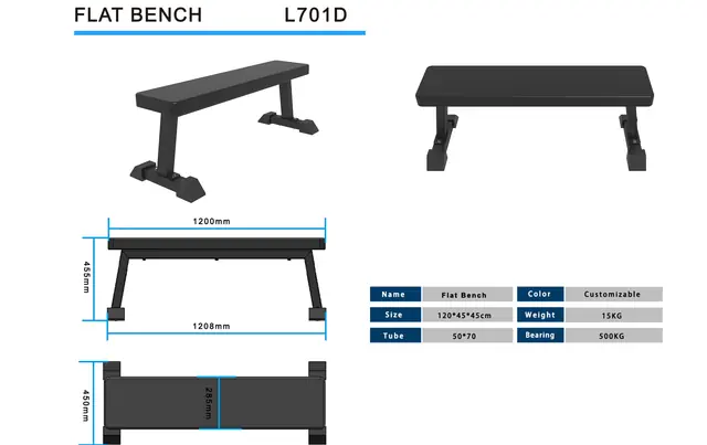 L701D Flat Bench — Flat Benches