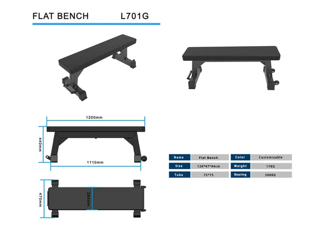 L701G Flat Bench — Flat Benches