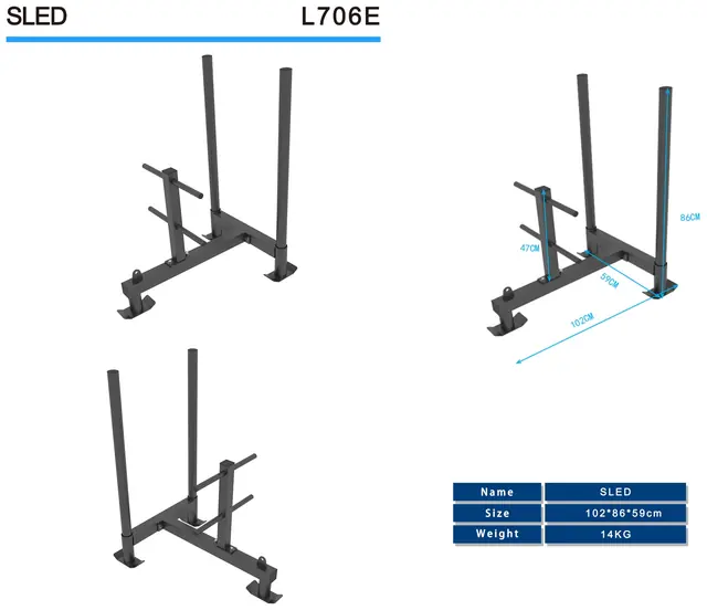 L706E Sled — Sleds
