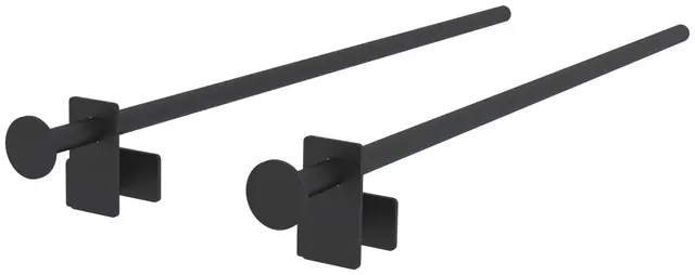 PAT-19 Wall Long Bar Holder — Rack & Machine Accessories