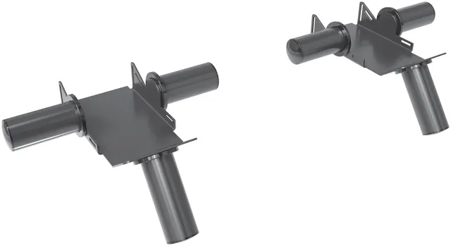 PAT-41 Three Way Rod Connector — Rack & Machine Accessories